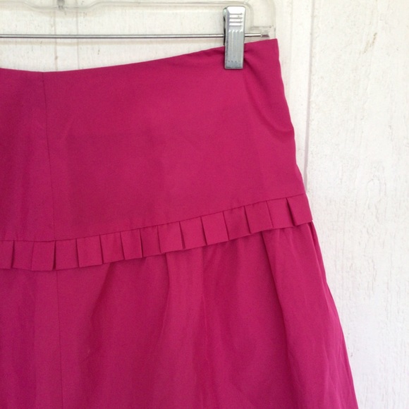 LOFT MAGENTA PINK SKIRT SIZE 2 NWT - Picture 9 of 12